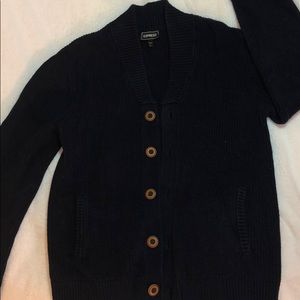 Navy blue men’s button up